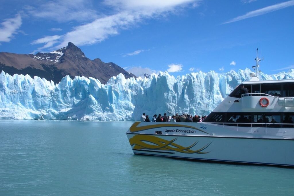 foto del Glaciar perito moreno. El calafate, Argentina.