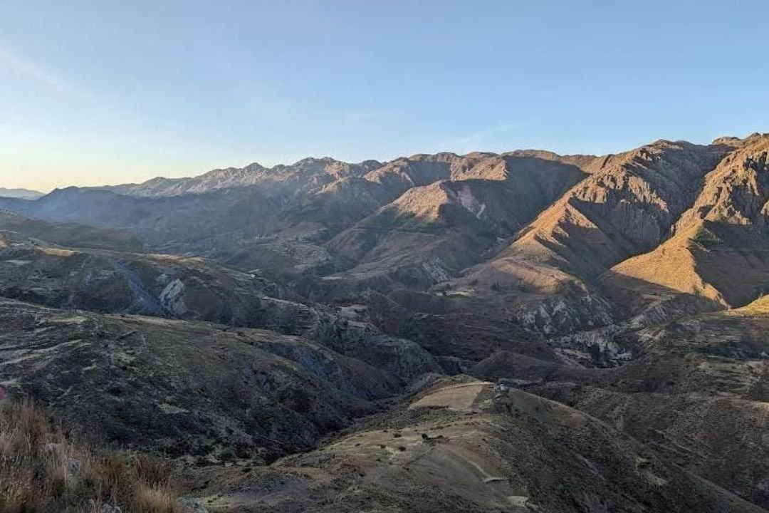 imagen aerea de la localidad de maragua en chuquisaca.