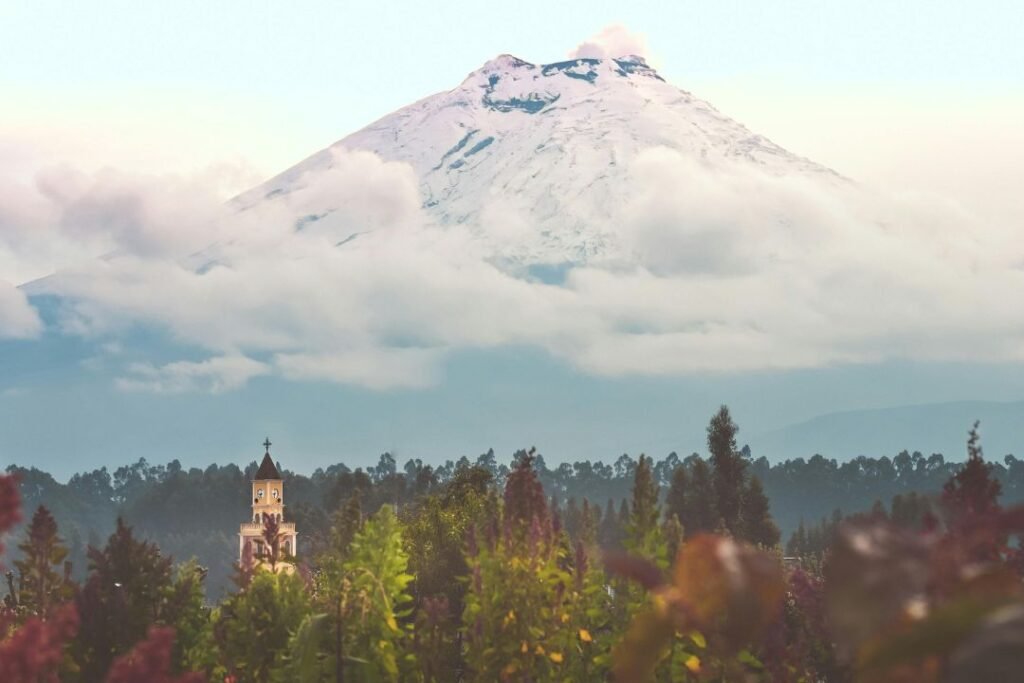 magninifico volcan el Chimborazo, Ecuador.