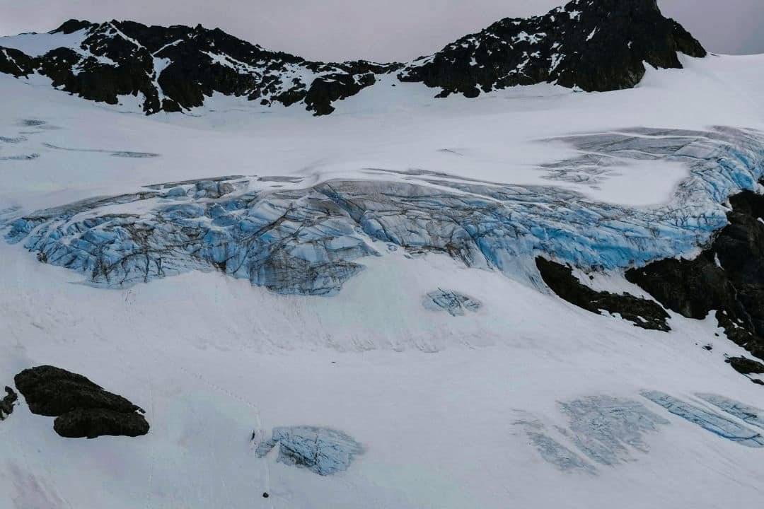 Glaciar Vinciguerra, Ushuaia, tierra del Fuego.