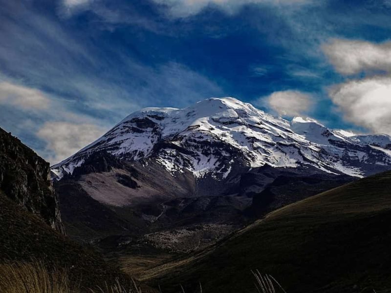 magninifico volcan el Chimborazo, Ecuador.